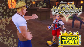 Kingdom Hearts Re:coded I Full Video Cutscenes Part 3 Traverse Town