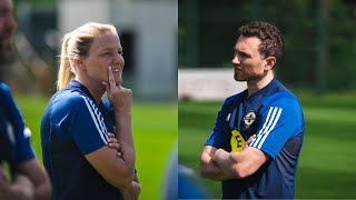 🎥 Ashley Hutton and Corry Evans on UEFA B Professional coaching course