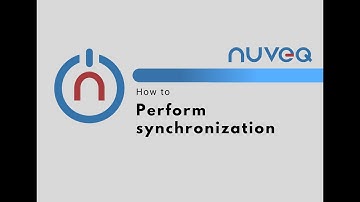 How to Perform System Synchronization in NUVEQ Cloud Management Portal