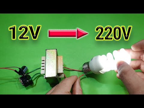 ساخت اینورتر فقط با یک رله        