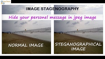 IMAGE STAGENOGRAPHY | Hide your secrete message in JPEG image file