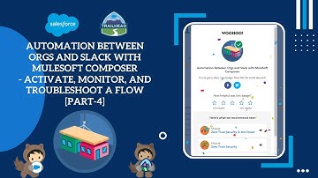 Activate, Monitor, and Troubleshoot a Flow [Part4] | Automation Between Orgs and Slack with MuleSoft