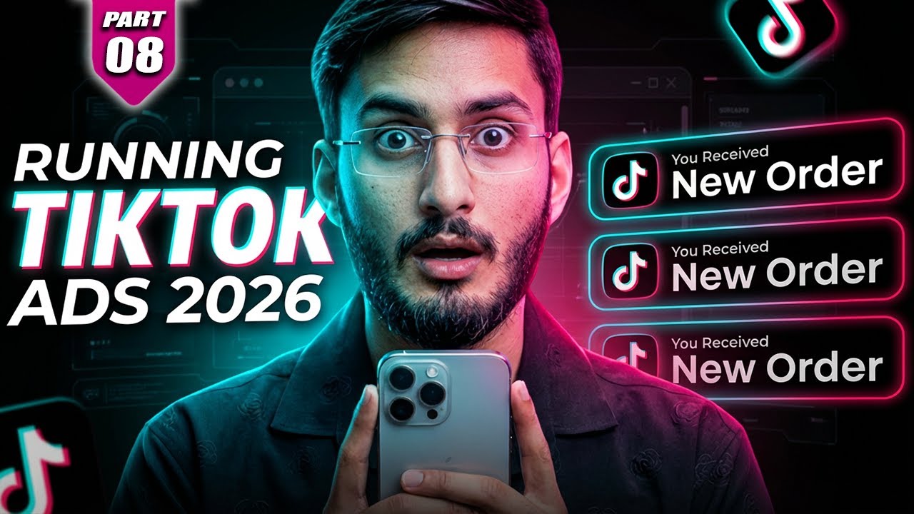 How To Run TikTok Ads Full Tutorial for Beginners (2026)🔥 | Shopify White Label Course (Part 8)