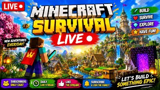 Minecraft SMP LIVE 🔴 | Let’s Build Something Crazy! minecraft live #MinecraftIndia #ShortsLive