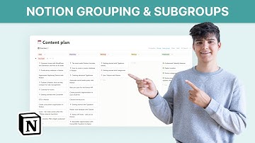 Notion database groups & subgroups - New feature ✅