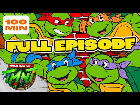 100 MINUTES of Teenage Mutant Ninja Turtles (1987) 📺 5 Episode Nostalgia Marathon #5 | TMNT