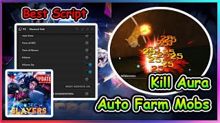 ⏫[Update 1.5🎆🥶] Roblox Project Slayers Script - Kill Aura | Mobs Farm