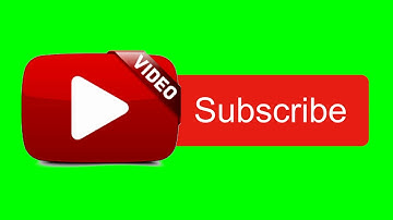 Animated Green screen Subscribe button || Royalty Free video - #GreenScreen