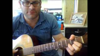 how to play d/f# guitar chord (slash chords)