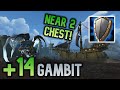 +14 Gambit - NEAR Two Chest | Prot Warrior
