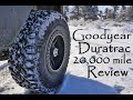 GoodYear Duratrac - 20,000 mile review - Best Overland/Weekend Adventure Tire