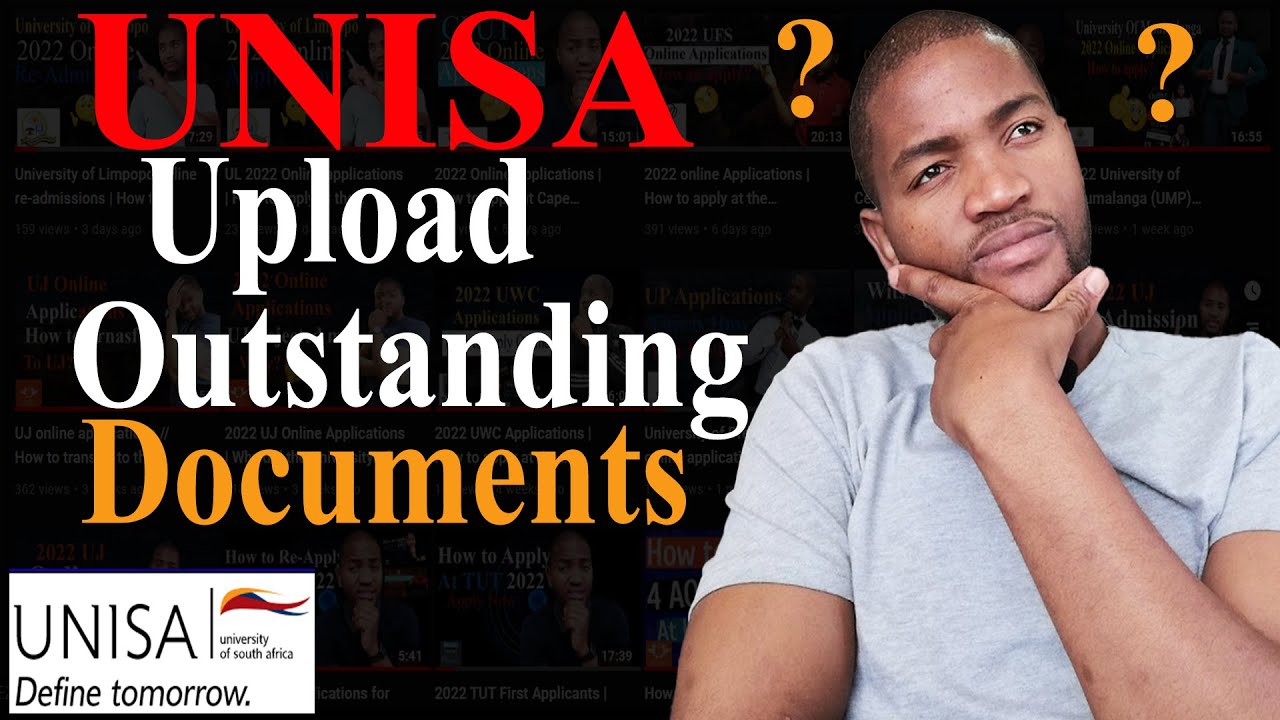 UNISA Online Admissions How To Upload Documents At UNISA YouTube UNISA Online Admissions How To Upload Documents At UNISA YouTube