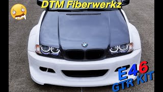 BMW e46の改造車にGTR KITが登場！バンパーとフェンダーもON！