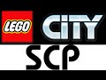 SCP-682 has fallen into SCP-106 in LEGO CITY