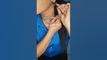 Mini vlog of Grwm for the work #contentcreator #skincare #digitalcreator #beauty #shorts #vlog #grwm