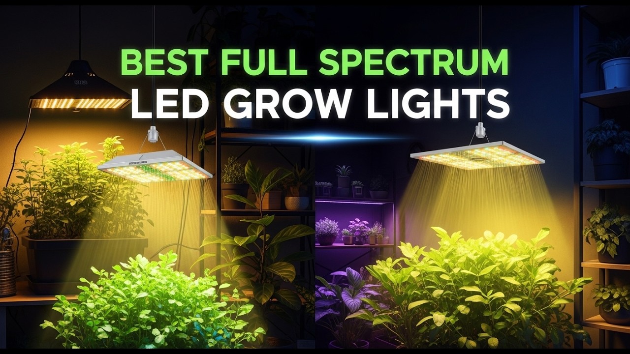 TOP 5 Best Full Spectrum Led Grow Lights 2026 | Full Spectrum Led Grow ...