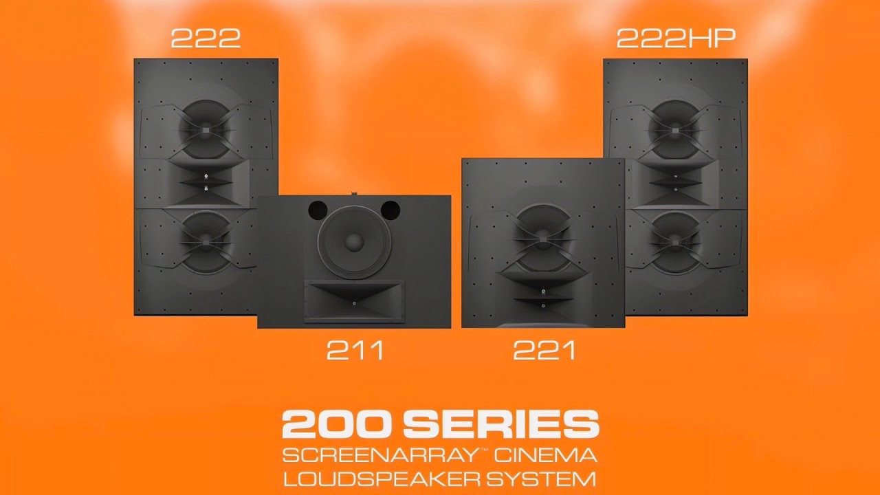 JBL The Ultimate 200 SERIES Screenarray Cinema Loudspeaker System Performance Review