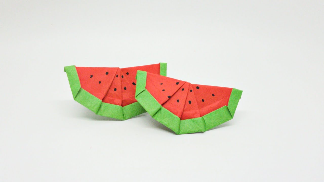  Membuat  Gambar  Buah  Buahan  Dari  Kertas Origami  Seputar Buah 