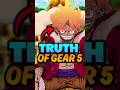 Luffy's Gear 5 is Stronger then you think! One Piece Explained #shorts #onepiece #luffy