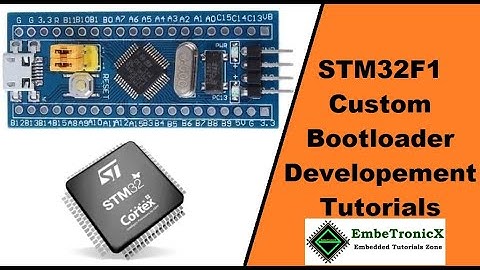 Updating the Application using Custom Bootloader - STM32F103 Bootloader Development  Part 3