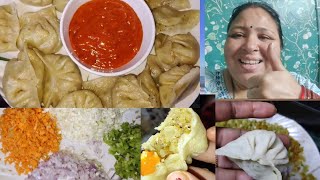 Daily vlog Aaj Maine Ghar per banae momos Ki recipe