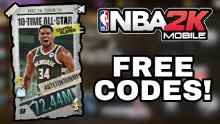 INSANE NEW NBA 2K MOBILE CODES MAY 2026 🔥 FREE CODES AND PLAYERS IN NB 2K MOBILE!