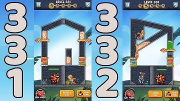 How to Loot 2 - Hero Rescue & Pin Pull Level 331 & 332