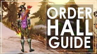 parkere Tilskynde tæt WoW Legion: Guide To Class Order Halls [Patch 7.0.3] - YouTube