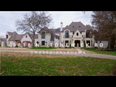 9818 N Stonewick Rd, Owasso, OK home video tour