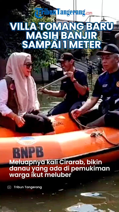 Warga Villa Tomang Baru Pasar Kemis Pilih Tak Mengungsi