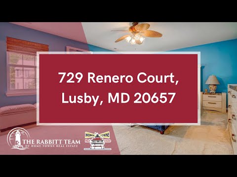 729 Renero Court, Lusby, MD home video tour