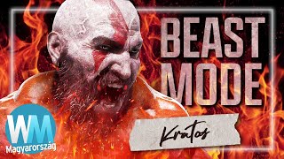 Top 10 alkalom, amikor Kratos beast mode-ba kapcsolt