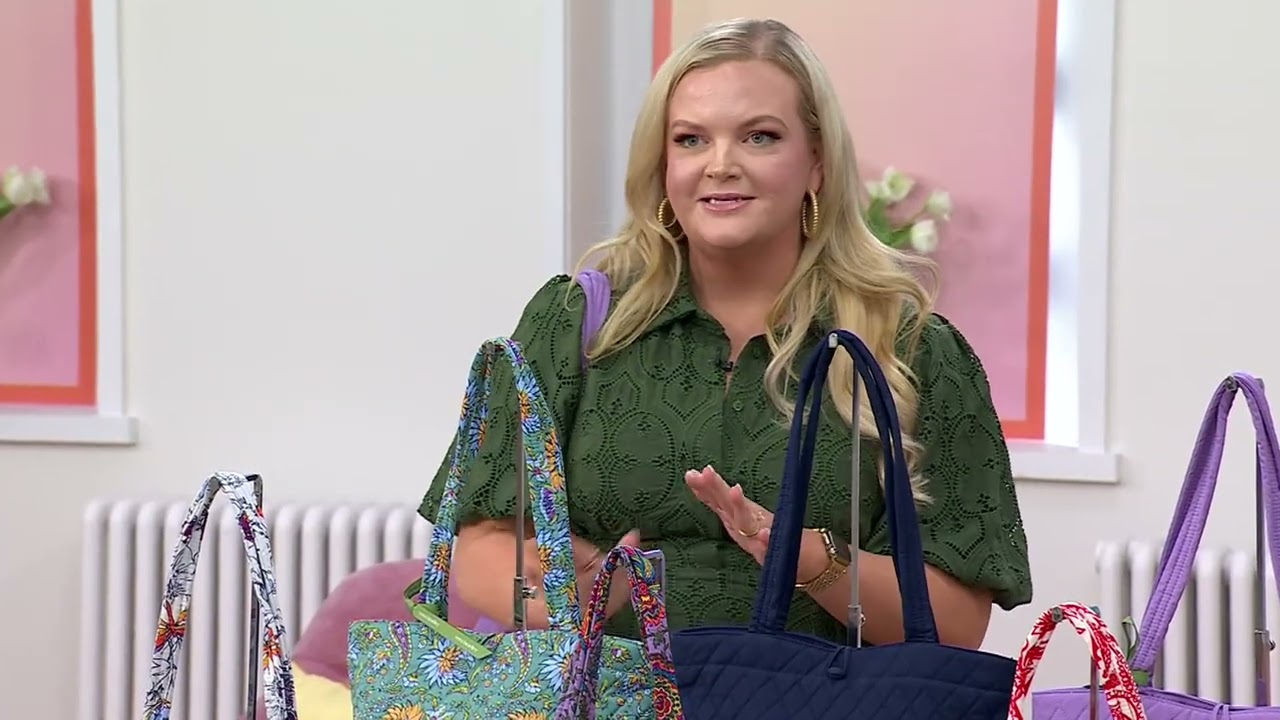 Vera Bradley Small Original Tote on QVC