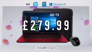 Argos Big Red Event Tablets Laptop NOW TV MI WI-FI Broadband Advert 2016