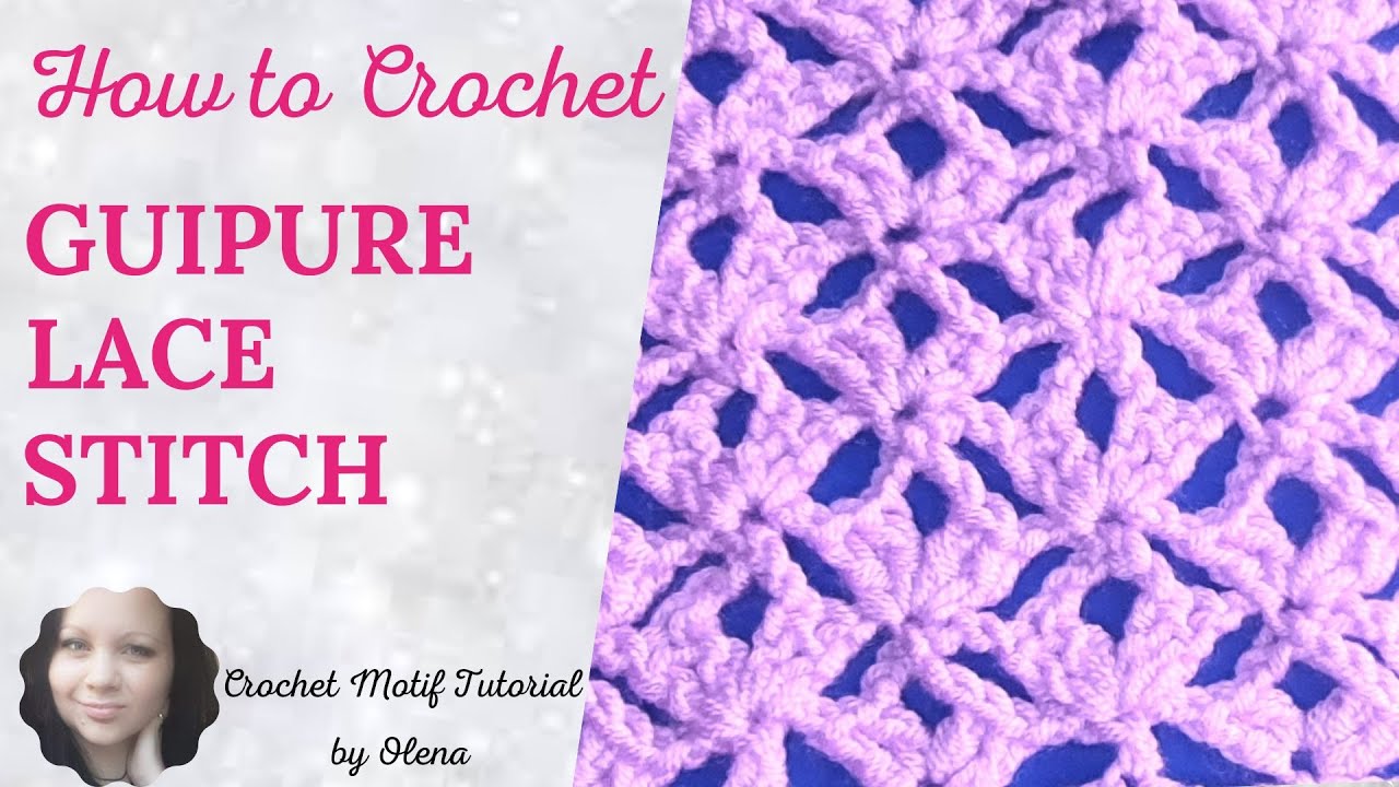 Crochet lace patterns - 8. Double sided pattern - 8 - YouTube
