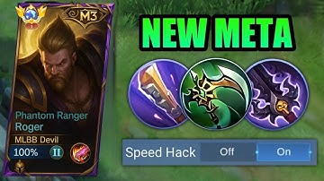 (MANIAC) TOP GLOBAL ROGER TRINITY BUILD ISBACK!!(100% BROKEN)I MUST TRY I MLBB