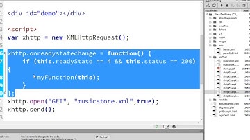 Accessing XML in HTML 1