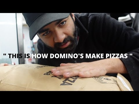 HOW DOMINO'S MAKE PIZZAS  || AUSTRALIA ||