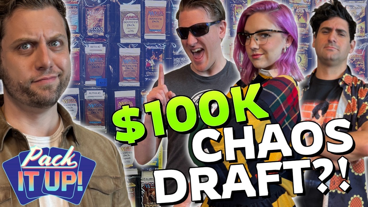 Драфт с КАЖДЫМ набором Magic, когда-либо выпущенным! CGB, Таалия и Кесс присоединяются к Pack it ...