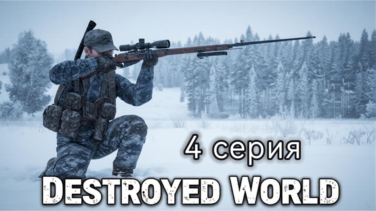 Dayz | Destroyed World | Hardcore | 1PP | Chernarus | PVE | 4 Серия