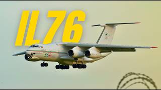 RARE Ilyushin IL-76 BOUNCY Landing at Lisbon Airport - Equatorial Guinea Cargo
