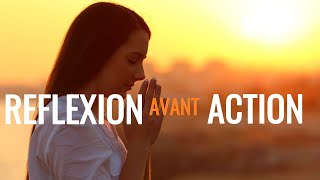 Réflexion avant action selon l'enseignement de Jésus