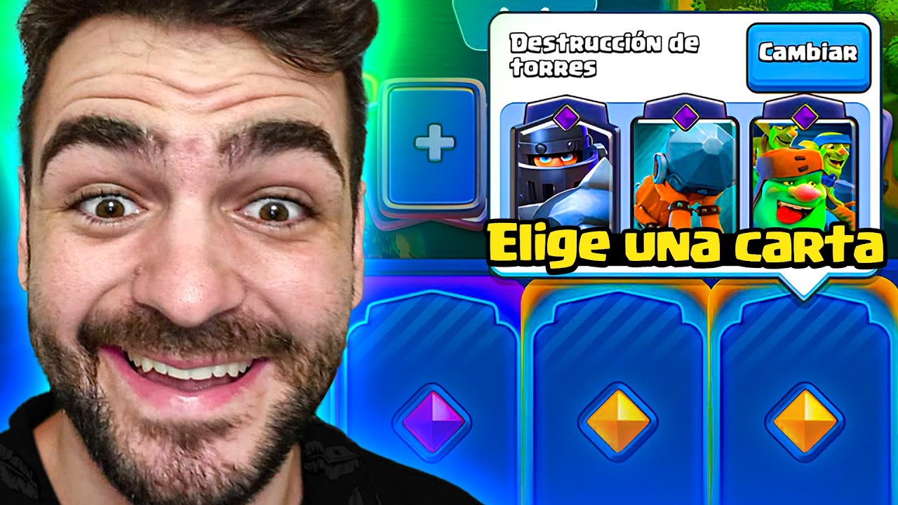 Clash Royale, Pero tengo 3 elecciones por cada carta!