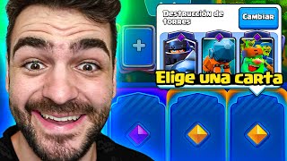 Clash Royale, Pero tengo 3 elecciones por carta!😱