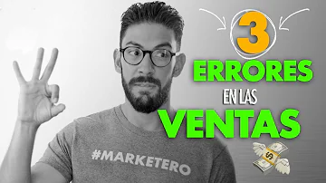 ¿Por qué no consigo ventas?