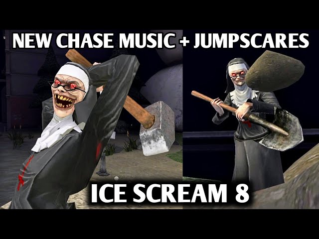 Ice Scream 8 all jumpscares 
