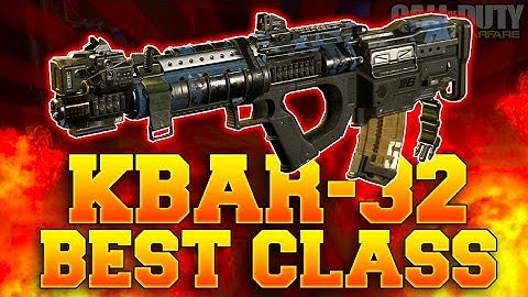 "KBAR-32 BEST CLASS SETUP" INFINITE WARFARE! BEST CLASS SETUP - INFINITE WARFARE KBAR-32!