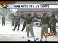 LIVE: Beating Retreat Ceremony Held at Wagah Border - India TV