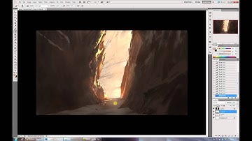 Entrance - speed painting - Grzegorz Rutkowski (88grzes)