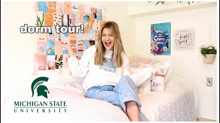 DORM ROOM TOUR 2022 (McDonel Hall) | Michigan State University